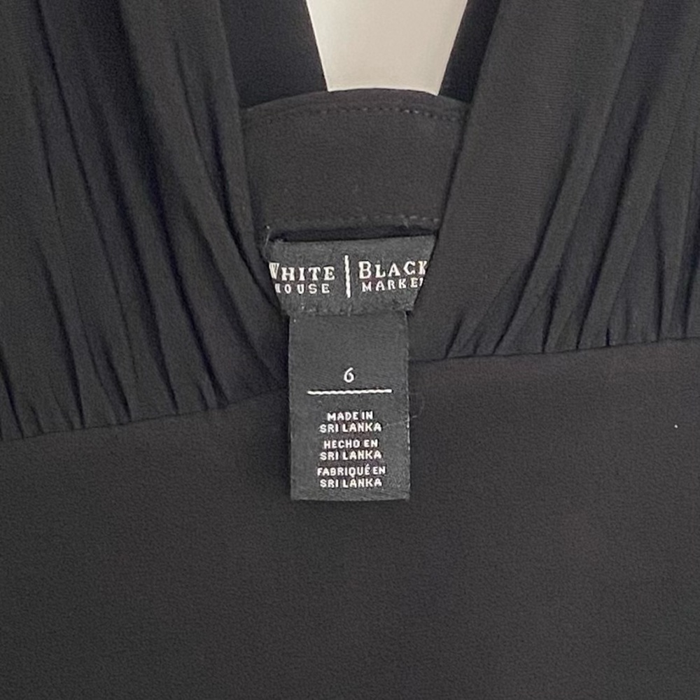 White House Black Market Black Convertible Cocktail Dress - Picture 7 of 11